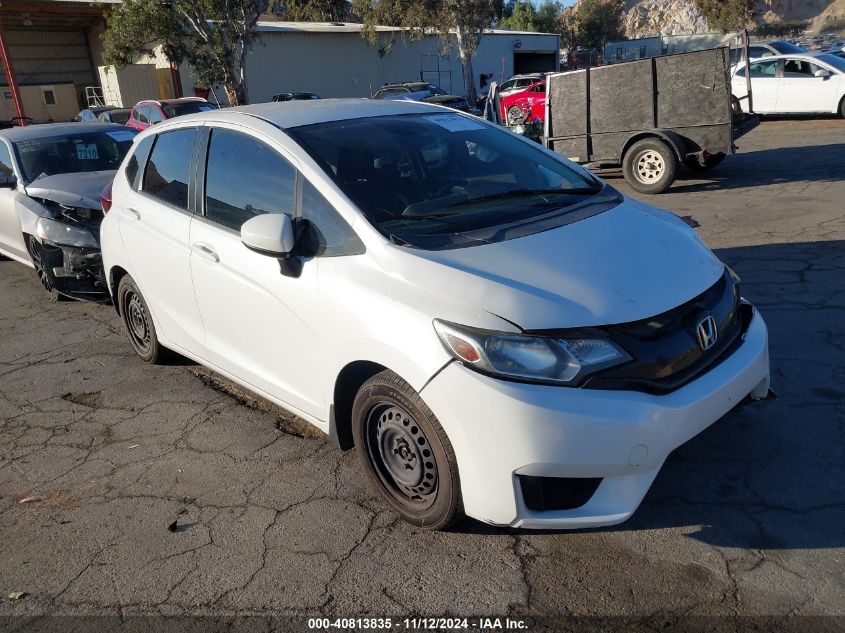 2017 Honda Fit Lx VIN: JHMGK5H55HS021124 Lot: 40813835