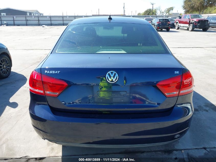 2013 Volkswagen Passat 2.5L Se VIN: 1VWBP7A3XDC077918 Lot: 40813889