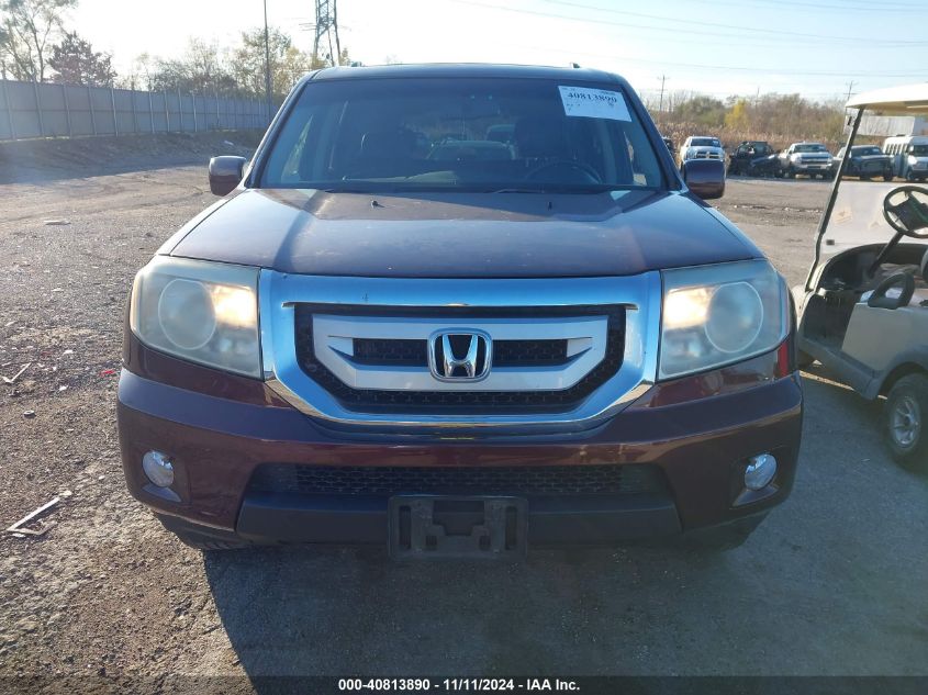 2011 Honda Pilot Ex-L VIN: 5FNYF4H57BB018802 Lot: 40813890