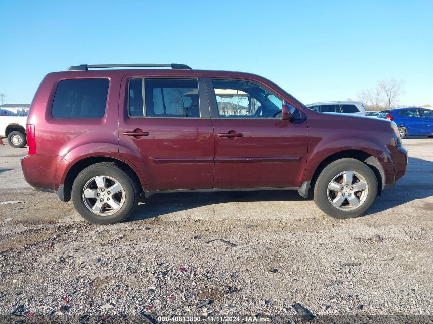 2011 Honda Pilot Ex-L VIN: 5FNYF4H57BB018802 Lot: 40813890