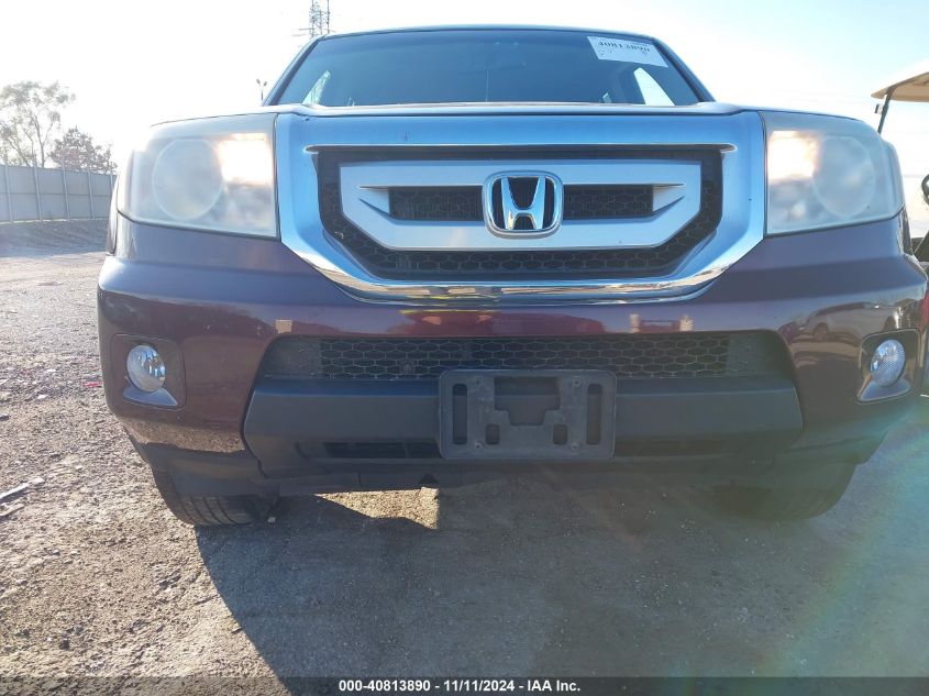 2011 Honda Pilot Ex-L VIN: 5FNYF4H57BB018802 Lot: 40813890