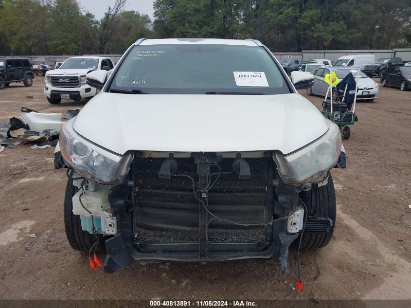 2016 TOYOTA HIGHLANDER LIMITED V6 - 5TDYKRFH5GS137098