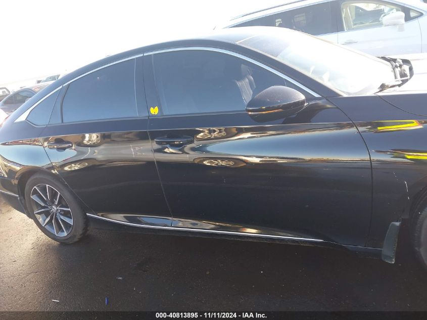 2022 Honda Accord Ex-L VIN: 1HGCV1F5XNA055792 Lot: 40813895