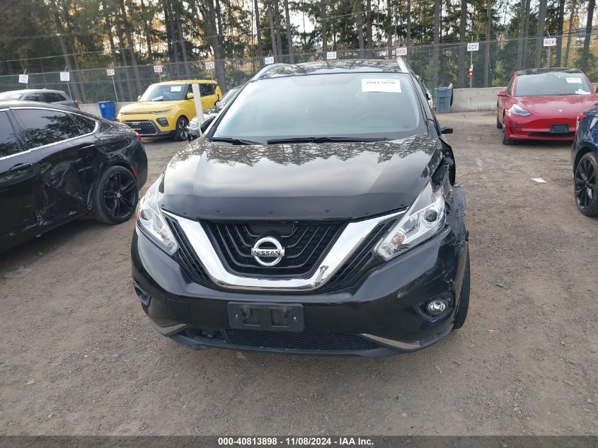 2017 Nissan Murano Platinum/S/Sl/Sv VIN: 5N1AZ2MH6HN109191 Lot: 40813898