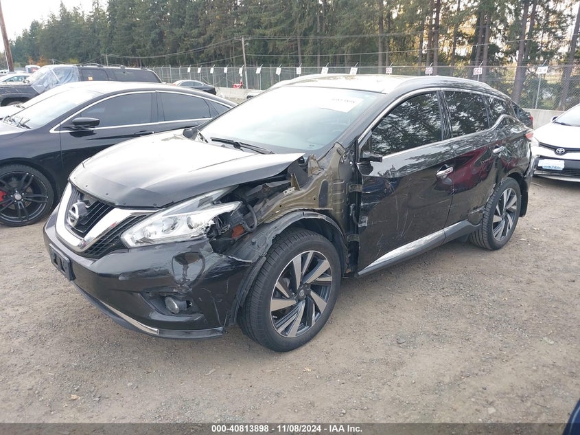 2017 NISSAN MURANO PLATINUM/S/SL/SV - 5N1AZ2MH6HN109191