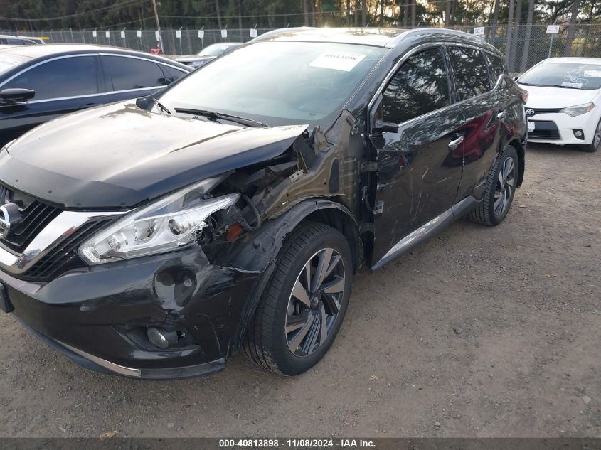 2017 NISSAN MURANO PLATINUM/S/SL/SV - 5N1AZ2MH6HN109191