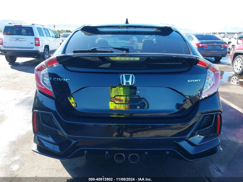 2021 Honda Civic Sport VIN: SHHFK7H49MU420155 Lot: 40813902