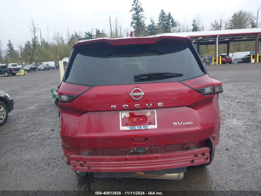 2023 Nissan Rogue Sv Intelligent Awd VIN: 5N1BT3BB6PC677879 Lot: 40813938