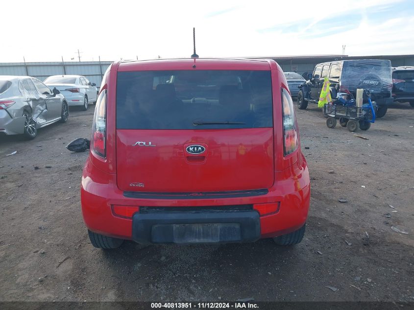 2011 Kia Soul + VIN: KNDJT2A24B7201501 Lot: 40813951