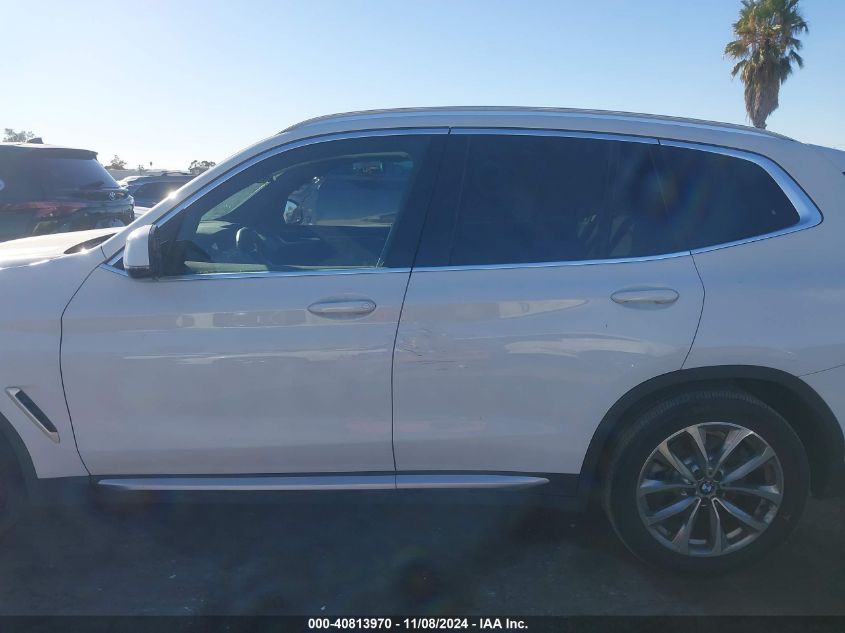 2019 BMW X3 SDRIVE30I - 5UXTR7C52KLF32825