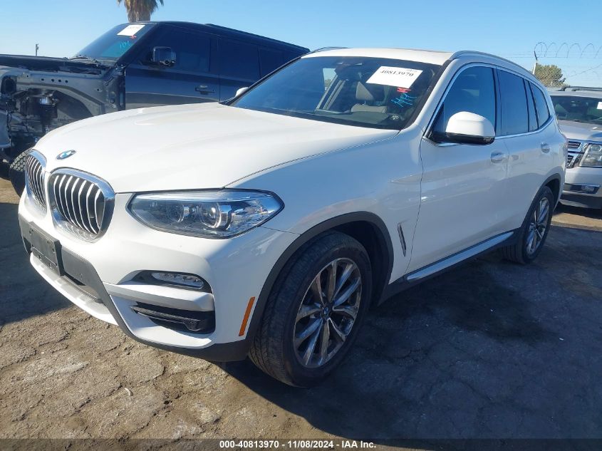 VIN 5UXTR7C52KLF32825 2019 BMW X3, Sdrive30I no.2