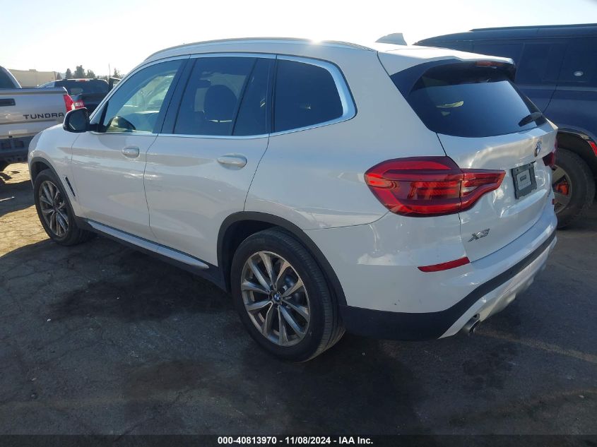 VIN 5UXTR7C52KLF32825 2019 BMW X3, Sdrive30I no.3