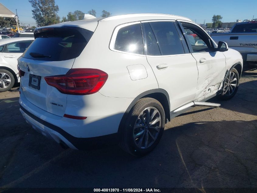 VIN 5UXTR7C52KLF32825 2019 BMW X3, Sdrive30I no.4