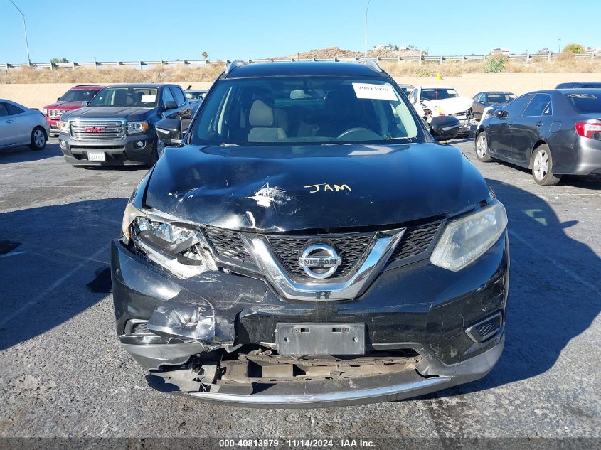 2015 Nissan Rogue Sv VIN: KNMAT2MT4FP517636 Lot: 40813979