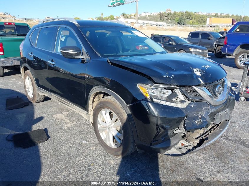 2015 Nissan Rogue Sv VIN: KNMAT2MT4FP517636 Lot: 40813979