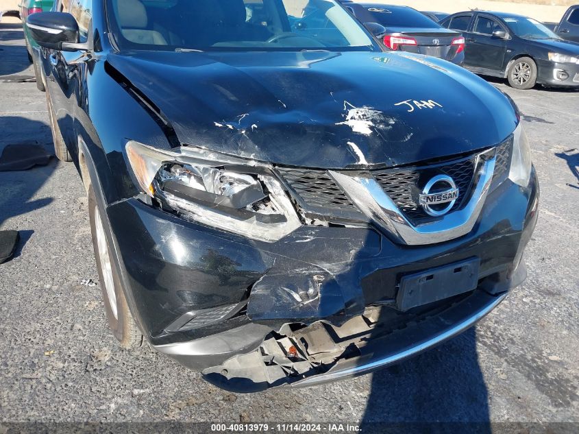 2015 Nissan Rogue Sv VIN: KNMAT2MT4FP517636 Lot: 40813979