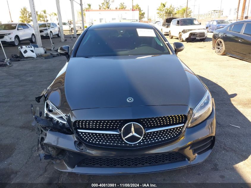 2021 Mercedes-Benz C 300 Coupe VIN: W1KWJ8DBXMG092058 Lot: 40813981