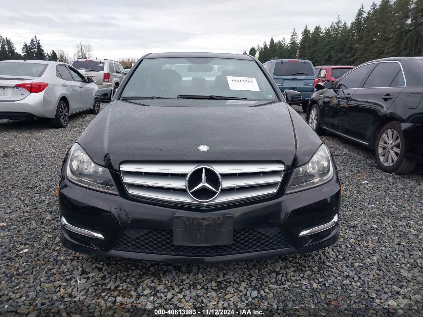 2012 Mercedes-Benz C 250 Luxury/Sport VIN: WDDGF4HB1CR207951 Lot: 40813983