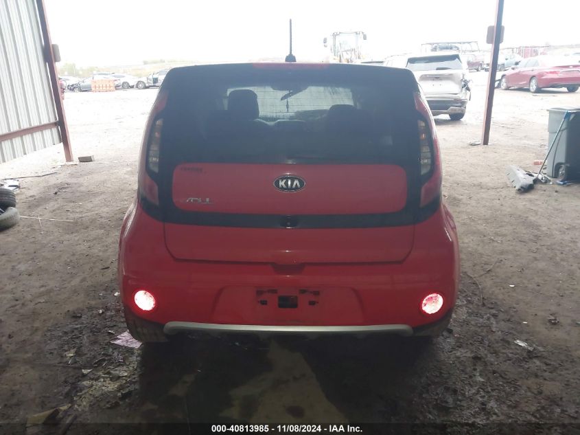 2018 Kia Soul + VIN: KNDJP3A50J7541134 Lot: 40813985