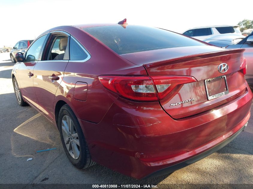 2015 Hyundai Sonata Se VIN: 5NPE24AF1FH194530 Lot: 40813988