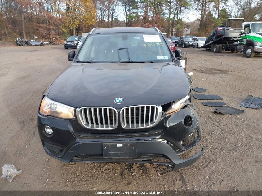 2017 BMW X3 xDrive28I VIN: 5UXWX9C39H0W72973 Lot: 40813995