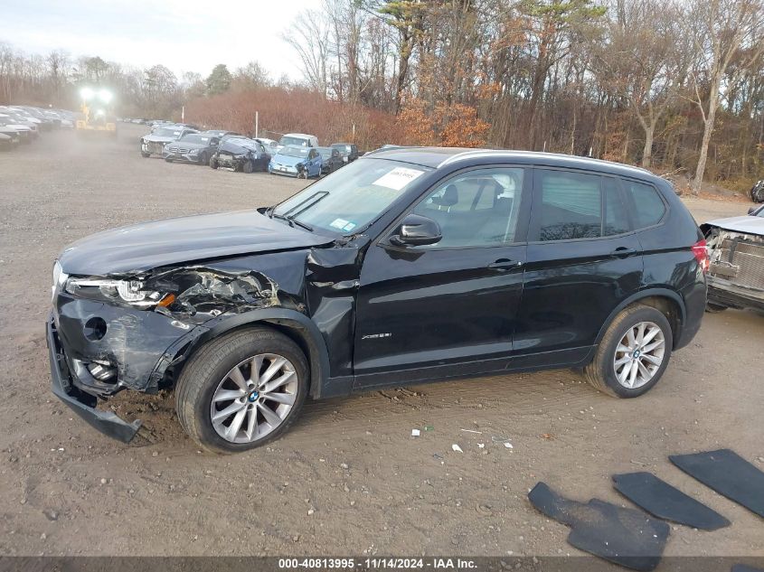 2017 BMW X3 xDrive28I VIN: 5UXWX9C39H0W72973 Lot: 40813995