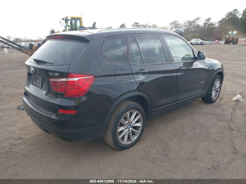 2017 BMW X3 xDrive28I VIN: 5UXWX9C39H0W72973 Lot: 40813995