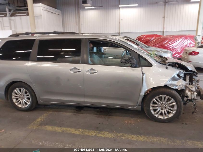 2012 Toyota Sienna Xle V6 8 Passenger VIN: 5TDYK3DC5CS274184 Lot: 40813998