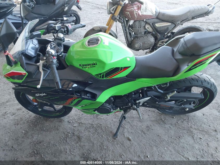 2024 Kawasaki Ex500 H VIN: ML5EXGH15RDA30170 Lot: 40814000