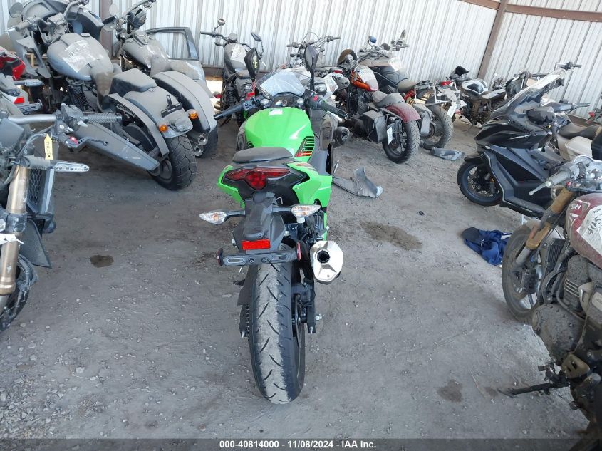 2024 Kawasaki Ex500 H VIN: ML5EXGH15RDA30170 Lot: 40814000