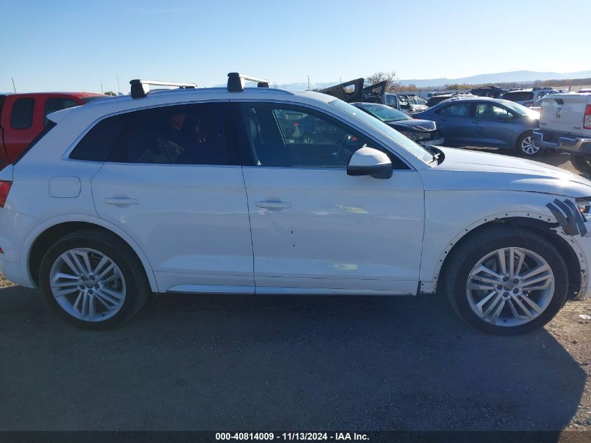 2018 Audi Q5 2.0T Premium/2.0T Tech Premium VIN: WA1BNAFY6J2125145 Lot: 40814009