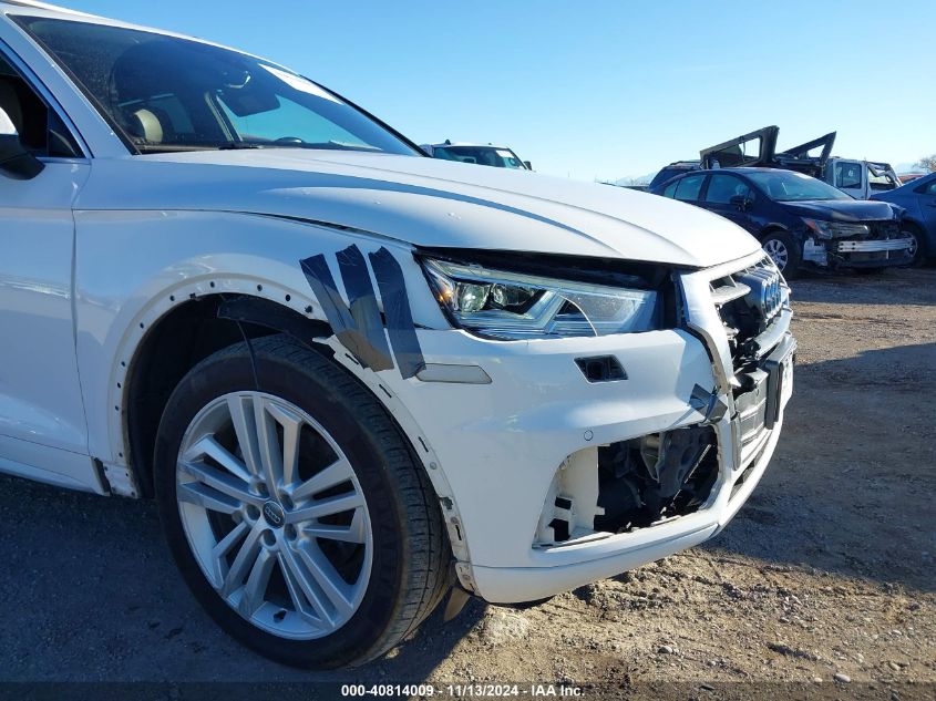 2018 Audi Q5 2.0T Premium/2.0T Tech Premium VIN: WA1BNAFY6J2125145 Lot: 40814009