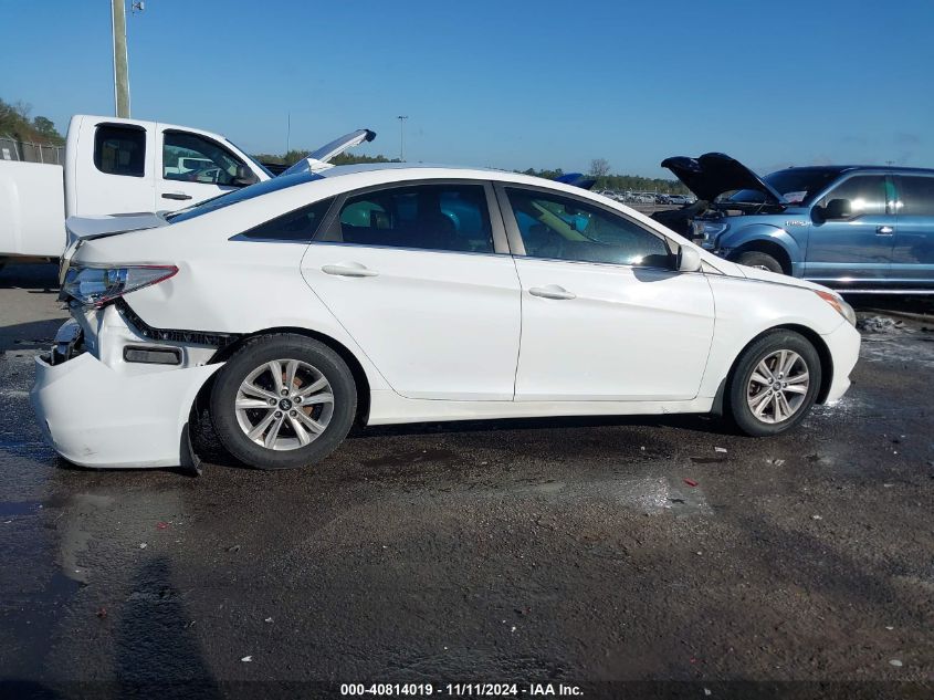 2013 Hyundai Sonata Gls VIN: 5NPEB4AC2DH585897 Lot: 40814019