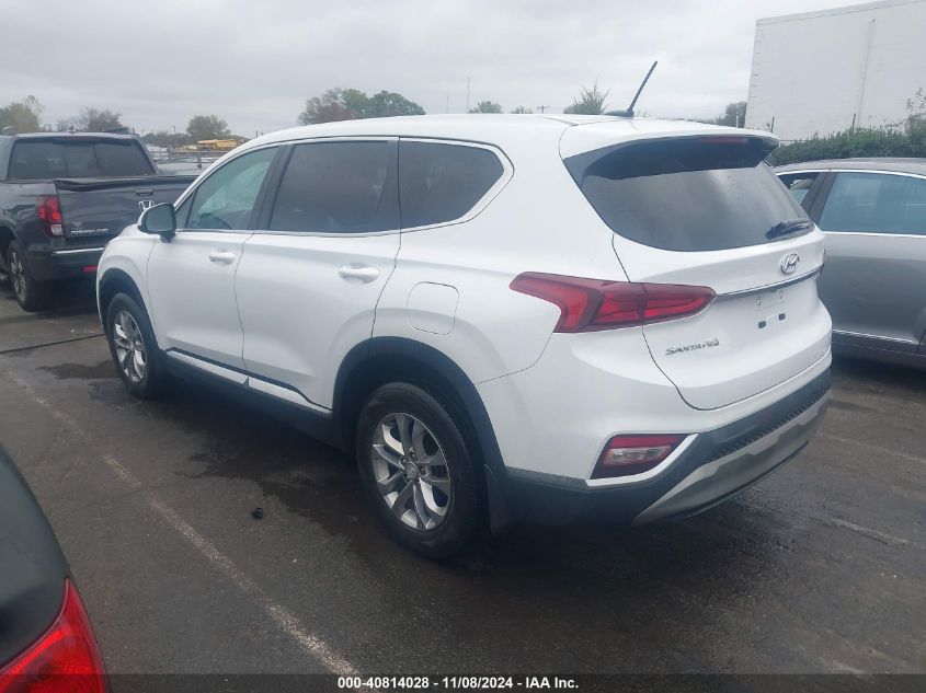 2020 Hyundai Santa Fe Se VIN: 5NMS23AD3LH232960 Lot: 40814028