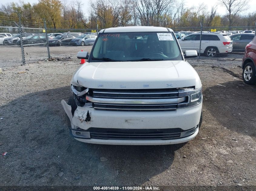 2013 Ford Flex Limited VIN: 2FMGK5D89DBD26840 Lot: 40814039