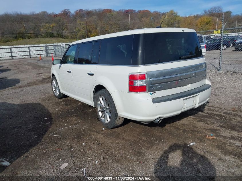 2013 Ford Flex Limited VIN: 2FMGK5D89DBD26840 Lot: 40814039