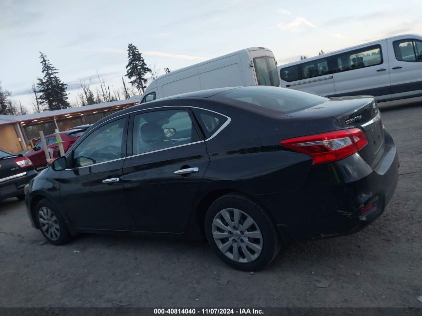 2017 Nissan Sentra S VIN: 3N1AB7AP2HY380367 Lot: 40814040