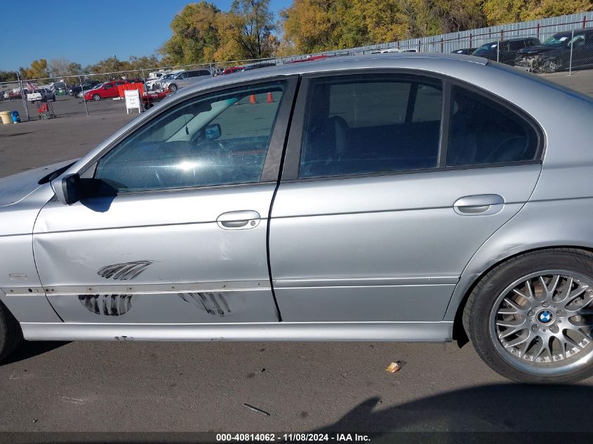 2003 BMW 530Ia VIN: WBADT63483CK32372 Lot: 40814062