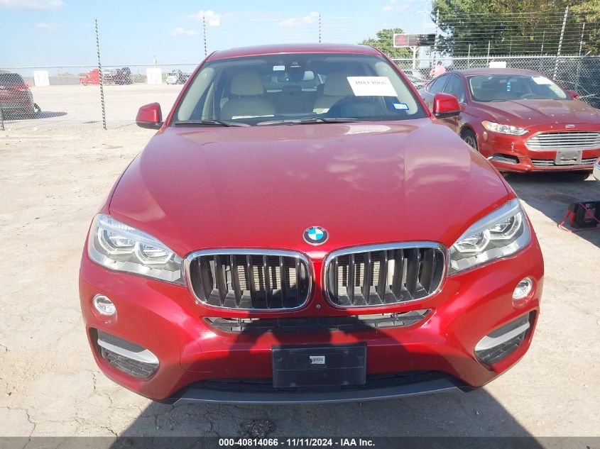 2015 BMW X6 xDrive35I VIN: 5UXKU2C59F0N75978 Lot: 40814066