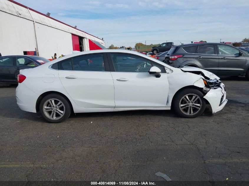 2016 Chevrolet Cruze Lt Auto VIN: 1G1BE5SM9G7262570 Lot: 40814069