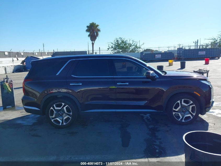 2023 Hyundai Palisade Sel VIN: KM8R44GEXPU513047 Lot: 40814073