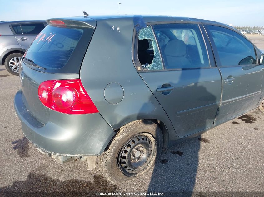 2007 Volkswagen Rabbit 4-Door VIN: WVWDR71K97W264177 Lot: 40814076