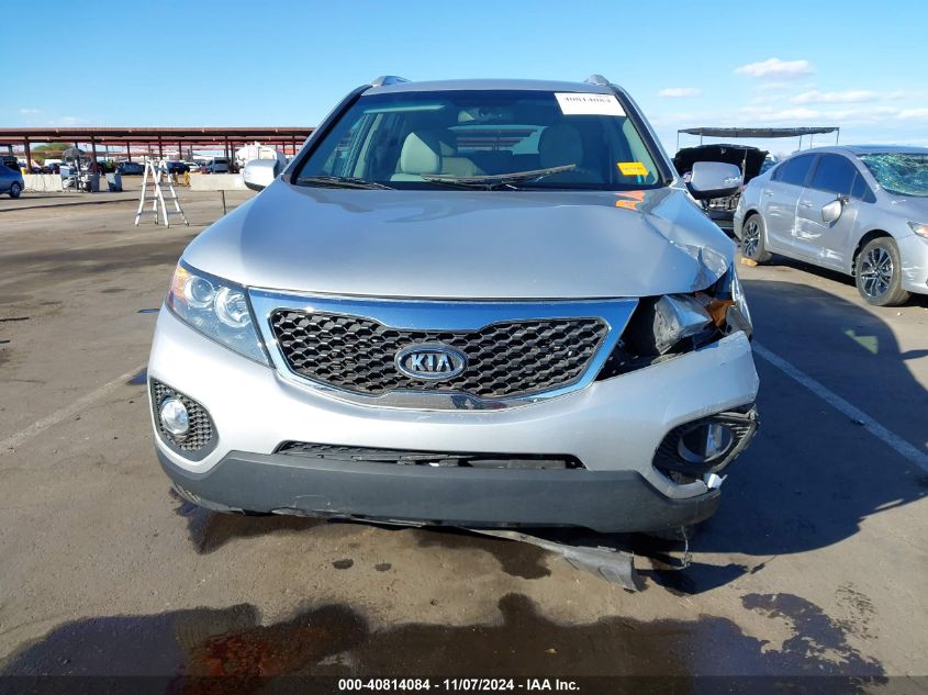 2013 Kia Sorento Lx VIN: 5XYKT4A66DG391519 Lot: 40814084