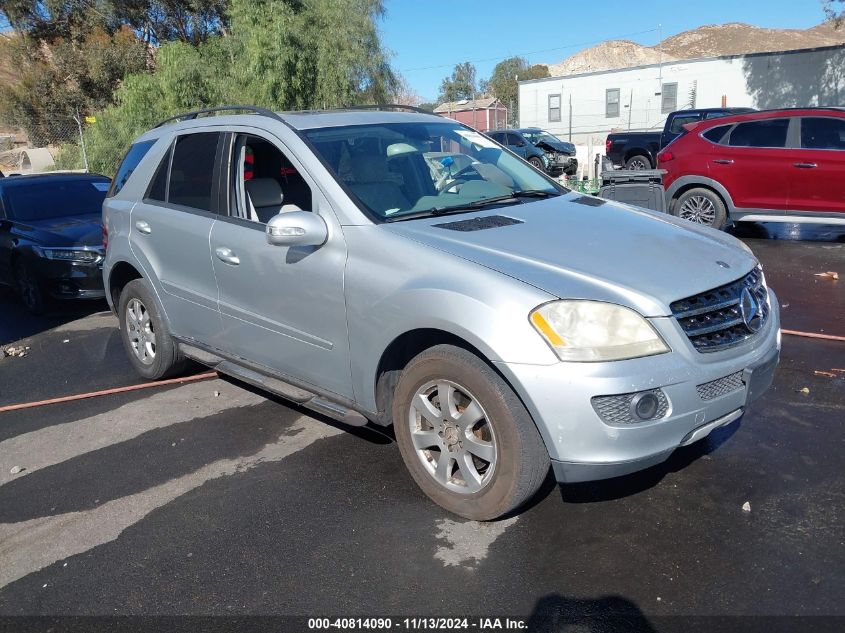 2006 Mercedes-Benz Ml 350 4Matic VIN: 4JGBB86E66A122297 Lot: 40814090