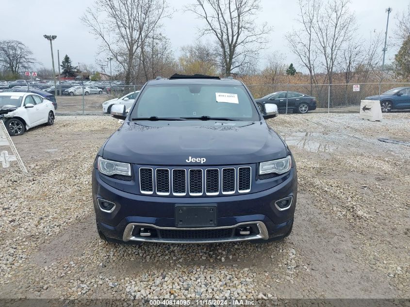 2014 Jeep Grand Cherokee Overland VIN: 1C4RJFCG3EC386659 Lot: 40814095