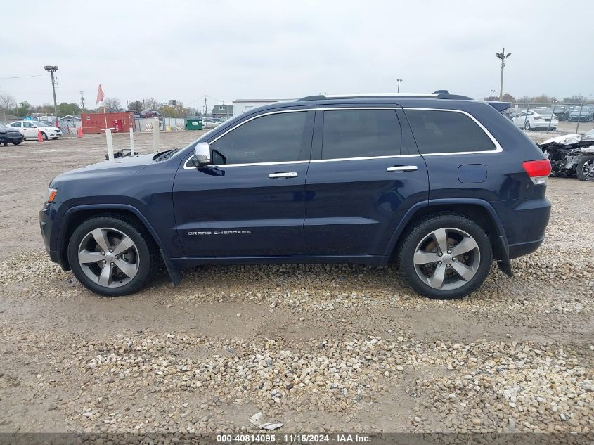 2014 Jeep Grand Cherokee Overland VIN: 1C4RJFCG3EC386659 Lot: 40814095