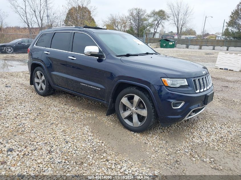 2014 Jeep Grand Cherokee Overland VIN: 1C4RJFCG3EC386659 Lot: 40814095