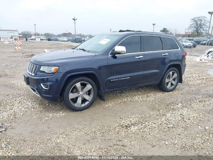 2014 Jeep Grand Cherokee Overland VIN: 1C4RJFCG3EC386659 Lot: 40814095