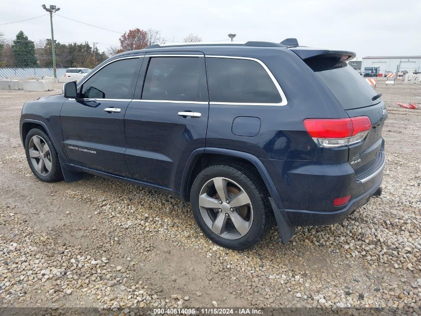 2014 Jeep Grand Cherokee Overland VIN: 1C4RJFCG3EC386659 Lot: 40814095