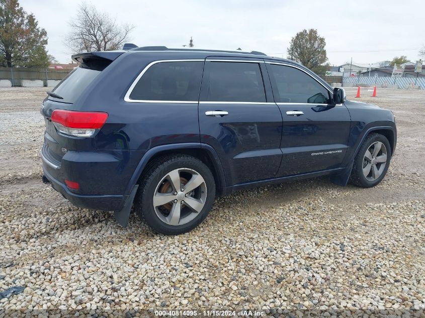 2014 Jeep Grand Cherokee Overland VIN: 1C4RJFCG3EC386659 Lot: 40814095